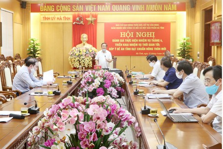 Tập trung hoàn thiện Đề án tỉnh đạt chuẩn nông thôn mới