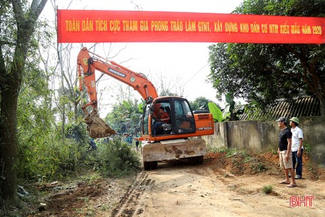 Hà Tĩnh phân bổ gần 642 tỷ đồng xây dựng nông thôn mới năm 2020
