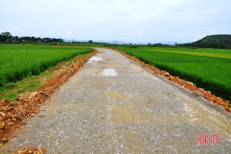 Đến 30/6, các địa phương Hà Tĩnh phải đạt tối thiểu 50% kế hoạch làm đường giao thông, kênh mương nội đồng