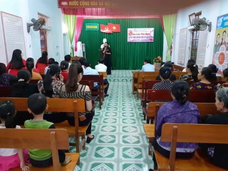 Hà Tĩnh: Hiệu quả từ mô hình thu hút, tập hợp hội viên phụ nữ vùng giáo