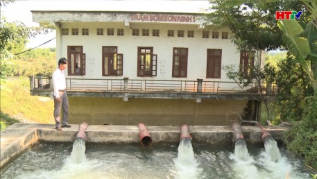 Công ty TNHH một thành viên thuỷ lợi Bắc Hà Tĩnh điều tiết nước chống hạn