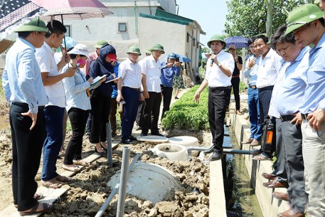 Trên 1.000 mô hình xử lý nước thải sinh hoạt hộ gia đình đã thực hiện vận hành hiệu quả