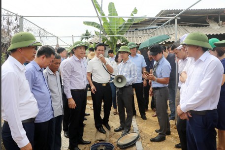 Hiệu quả bước đầu mô hình xử lý nước thải sinh hoạt nông thôn ở Hà Tĩnh