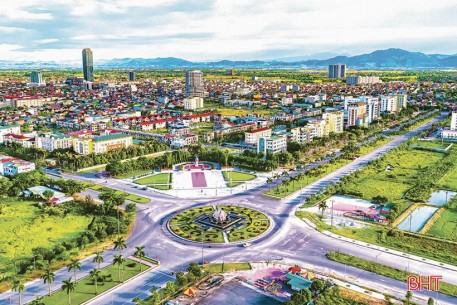 Không gian đô thị thành phố Hà Tĩnh đa sắc, hiện đại
