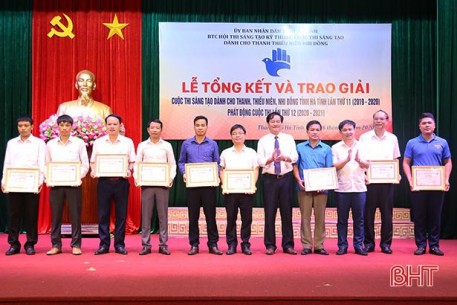 28 giải pháp sáng tạo khoa học kỹ thuật Hà Tĩnh được vinh danh