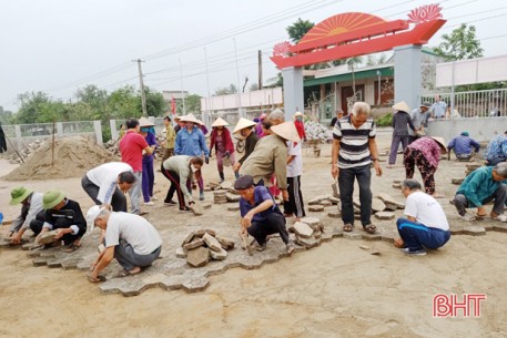 36 tỷ đồng xã hội hóa sân chơi, bãi tập, Lộc Hà nâng cao đời sống tinh thần cho người dân