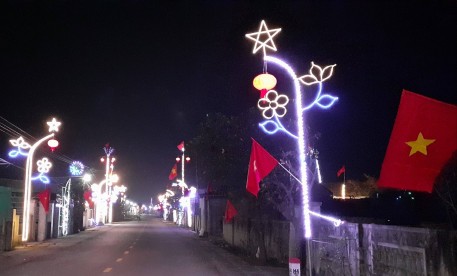 Bừng sáng làng quê trên dãi đất Lộc Hà