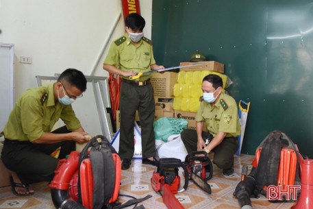 Lộc Hà triển khai đồng bộ các biện pháp ngăn ngừa cháy rừng