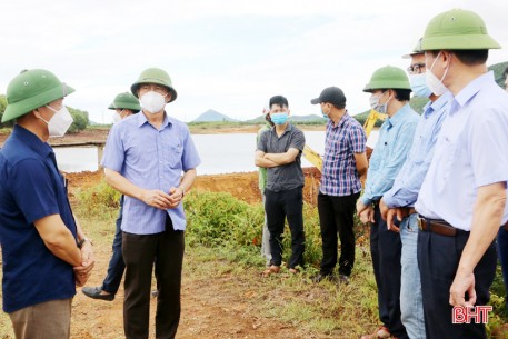 Đảm bảo an toàn các công trình hồ chứa đang thi công ở huyện Kỳ Anh