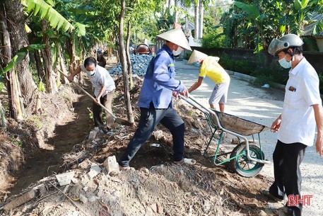 Xây dựng nông thôn mới ở Nghi Xuân, nhiều xã “bứt phá”