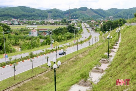 Gần 1,8 tỷ đồng tạo điểm nhấn cho đô thị Vũ Quang