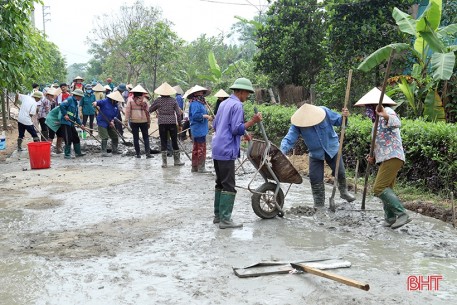 Hà Tĩnh linh hoạt trong xây dựng nông thôn mới