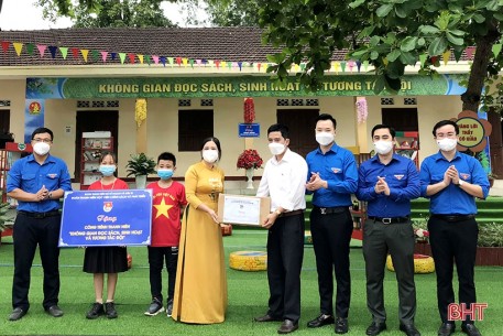 Tỉnh đoàn Hà Tĩnh tập trung nguồn lực hỗ trợ Hà Linh xây dựng nông thôn mới