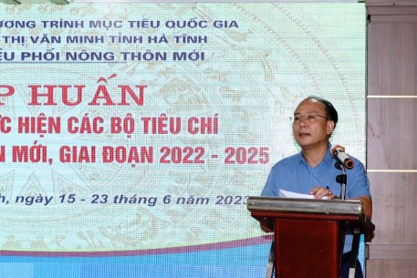Hà Tĩnh hướng dẫn thực hiện các Bộ tiêu chí xây dựng nông thôn mới, giai đoạn 2022-2025