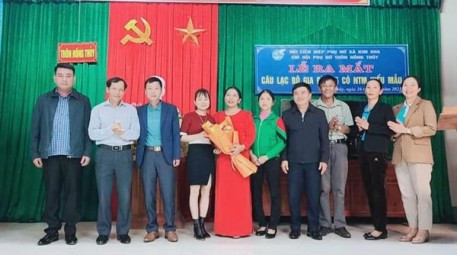 Hội LHPN xã Kim Hoa: Ra mắt 2 CLB “Gia đình 5 có - Nông thôn mới kiểu mẫu”