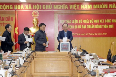 Hà Tĩnh đề nghị Trung ương công nhận huyện Lộc Hà đạt chuẩn nông thôn mới