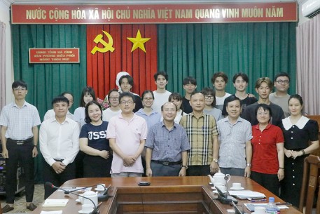 Chia sẻ kinh nghiệm xây dựng nông thôn mới với Đoàn công tác Trường Đại học Kyoto Sangyo (Nhật Bản)