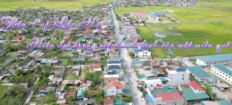 Thôn 4 xã Lộc Hà - nhịp sống hiện đại ở miền quê nông thôn mới kiểu mẫu