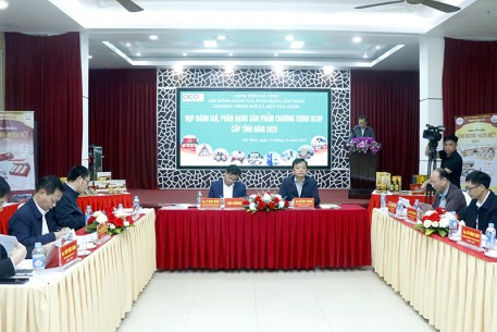 Hà Tĩnh đánh giá, phân hạng 9 sản phẩm OCOP đạt 4 sao năm 2025