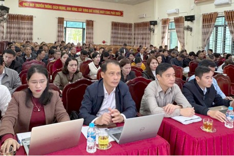 Tập huấn tuyên truyền xây dựng nông thôn mới giai đoạn 2026-2030 tại xã Tứ Mỹ