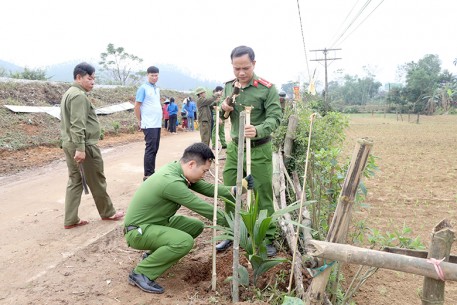 Thôn Liên Hòa tập trung hoàn thiện các tiêu chí khu dân cư nông thôn mới kiểu mẫu