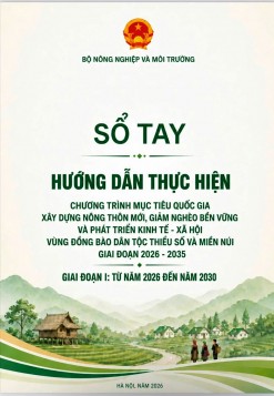 Ban hành Sổ tay hướng dẫn thực hiện các Chương trình mục tiêu quốc gia giai đoạn 2026-2030