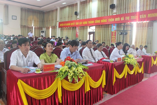 Đại biểu tham dự kỳ họp