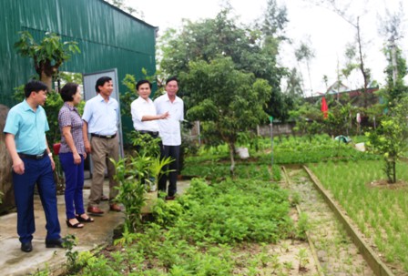 Cẩm Bình, Cẩm Yên (Cẩm Xuyên) phấn đấu 100% thôn đạt chuẩn Khu dân cư NTM kiểu mẫu