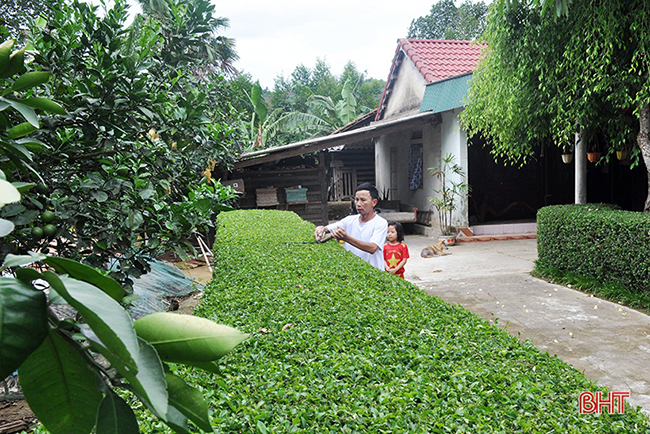 Xóm đạo miền núi Hà Tĩnh xây dựng NTM kiểu mẫu: Càng làm càng thấy đẹp, người dân thêm phấn khởi!