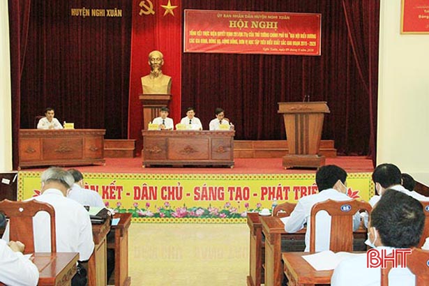 Nghi Xuân vinh danh 39 gia đình, dòng họ và cộng đồng học tập