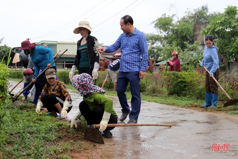 “60 ngày cao điểm xây dựng nông thôn mới” ở xã biển Kỳ Anh