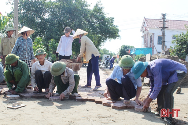 Thanh Lộc huy động 20 tỷ đồng thực hiện các tiêu chí xã nông thôn mới nâng cao