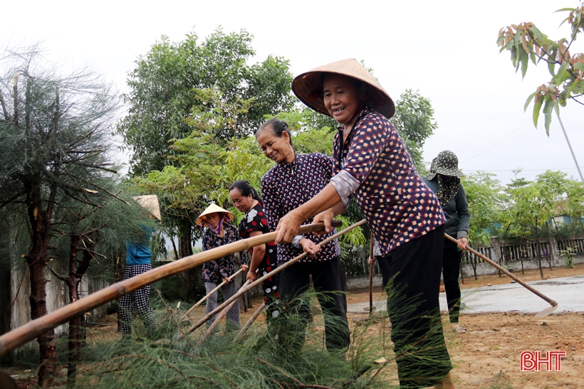 “60 ngày cao điểm xây dựng nông thôn mới” ở xã biển Kỳ Anh