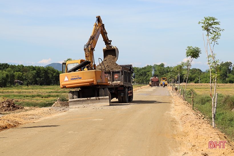 Cẩm Xuyên “tăng tốc” giải ngân vốn đầu tư công