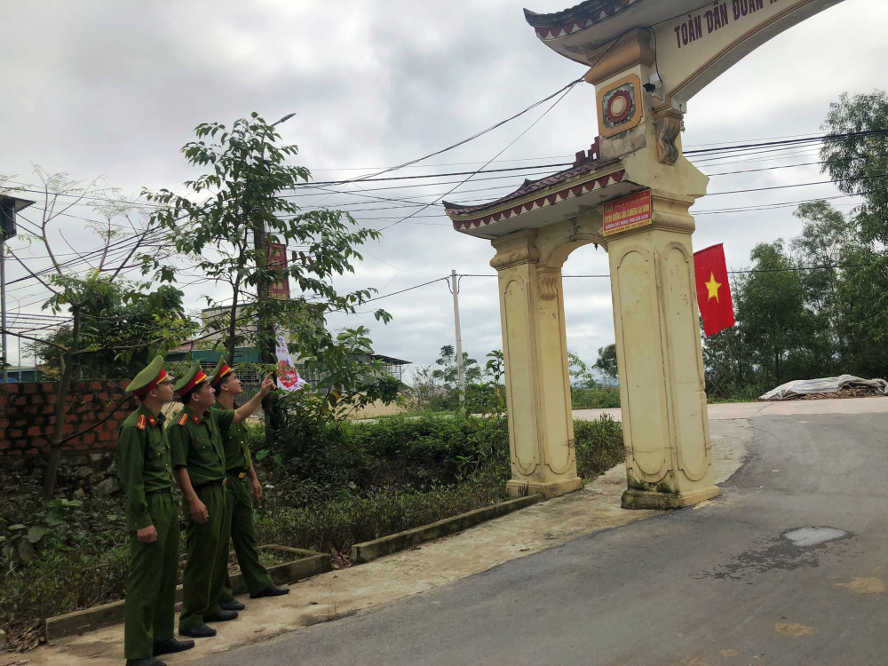 Camera an ninh phủ kín tại 25 thôn xã Tân Lâm Hương