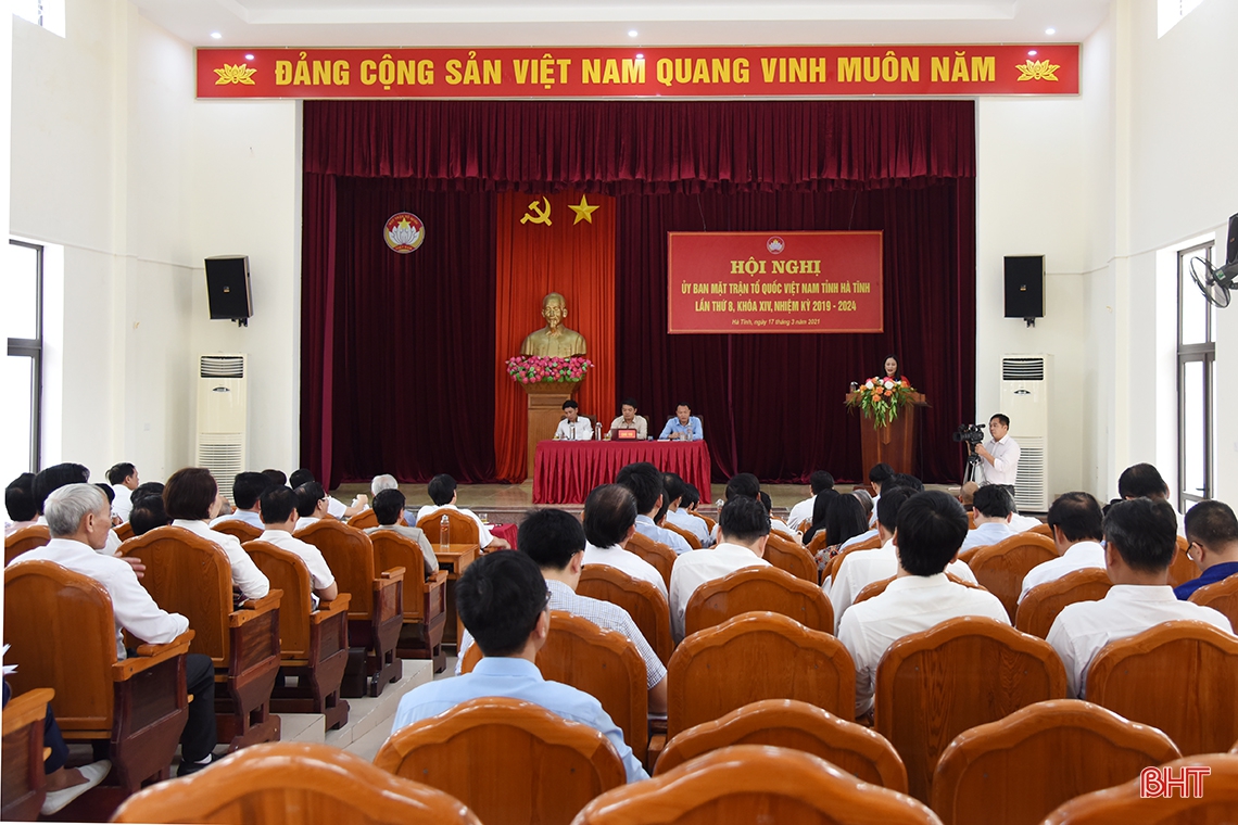 Hiệp thương cử chức danh Phó Chủ tịch Ủy ban MTTQ Việt Nam tỉnh Hà Tĩnh