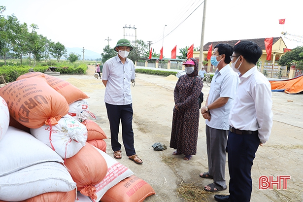 Tạo điều kiện để thương lái thu mua nông sản cho người dân Hà Tĩnh