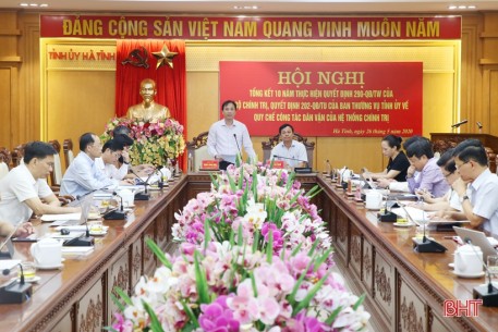 Hà Tĩnh linh động, sáng tạo trong công tác dân vận để khơi dậy sức dân