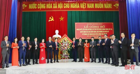 Xã An Hòa Thịnh phấn đấu trở thành trung tâm thị tứ vùng 2 của Hương Sơn