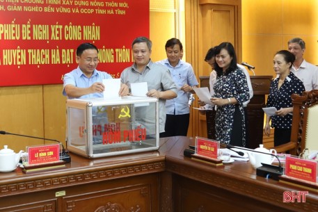 Hà Tĩnh đề nghị Trung ương công nhận các huyện Đức Thọ, Thạch Hà đạt chuẩn nông thôn mới