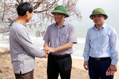 Đảm bảo an toàn cho người dân tại các khu vực sạt lở ở TX Kỳ Anh
