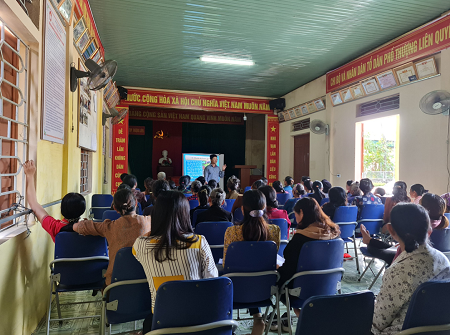 Hỗ trợ nông dân thực hiện các giải pháp Thích ứng dựa vào hệ sinh thái (EbA) và Nông nghiệp thích ứng với biến đổi khí hậu (CSA)