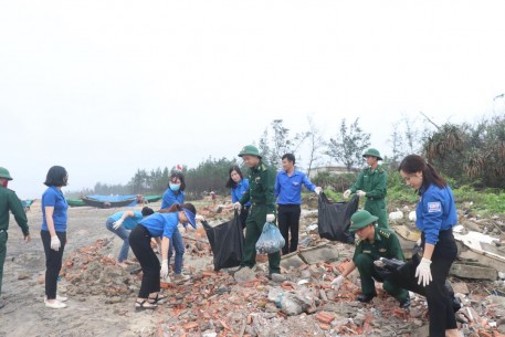 Xã đầu tiên trong toàn huyện phát động 60 ngày cao điểm xây dựng NTM nâng cao.