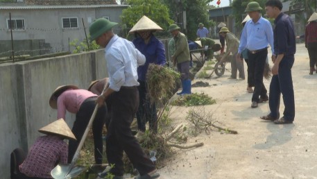 Kỳ Thư phát động 60 ngày cao điểm ra quân xây dựng nông thôn mới