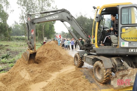 Xã đầu tiên ở Nghi Xuân phát động phong trào xây dựng NTM kiểu mẫu