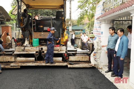 Nghi Xuân phát động phong trào xây dựng đô thị văn minh