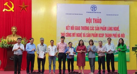 Tạo môi trường cho việc kết nối, giao thương các sản phẩm OCOP