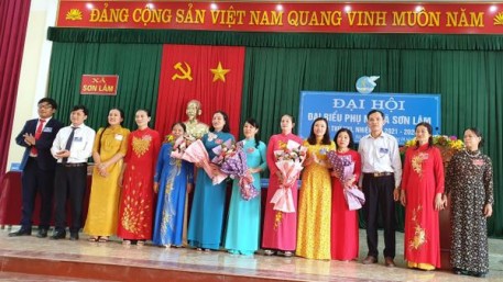 Đại hội đại biểu Hội LHPN xã Sơn Lâm nhiệm kỳ 2021-2026