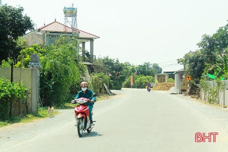 Hoàn thành tuyến đường dài 3,6 km sau gần 1 thập kỷ triển khai xây dựng ở Nghi Xuân