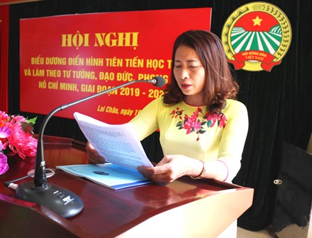 Lai Châu: Gương chi Hội trưởng nông dân tiêu biểu